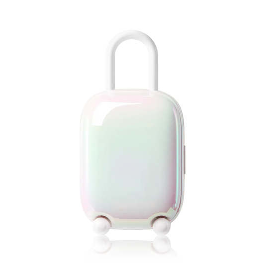 Œuf vibrant Magic Suitcase blanc – succion contrôlée par application et boîtier de charge