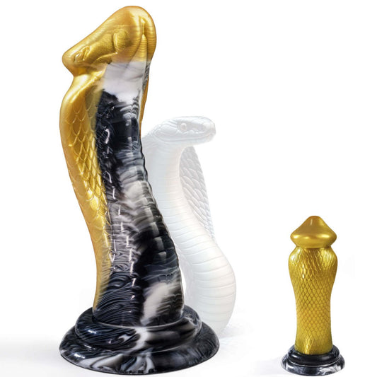 COBRA| Snake Shaped huge Monster Dildo with Suction Cup - Lunatear