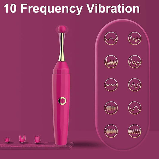 Get Shocking Pleasure with 10 Vibrating G - Spot Clitoris Vibrator - Lunatear