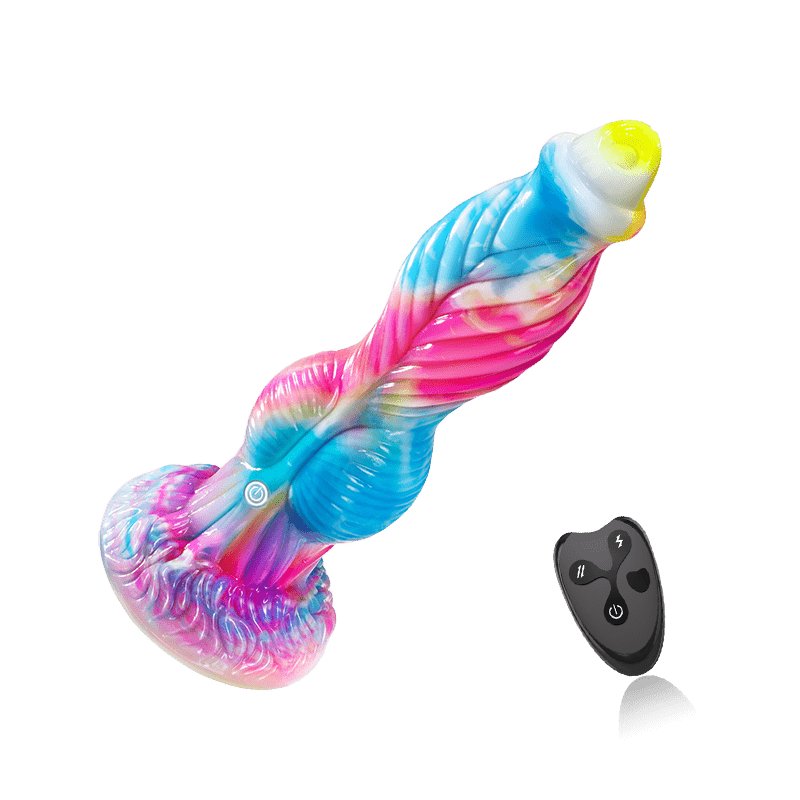 10.2 inch Fantastic 3 in 1 Realistic Huge dildo Vibrator Sex Toy - App Control - Lunatear