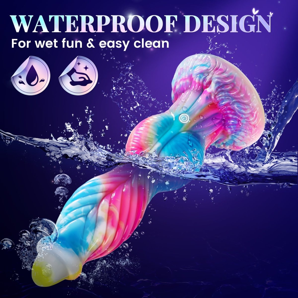 10.2 inch Fantastic 3 in 1 Realistic Huge dildo Vibrator Sex Toy - App Control - Lunatear