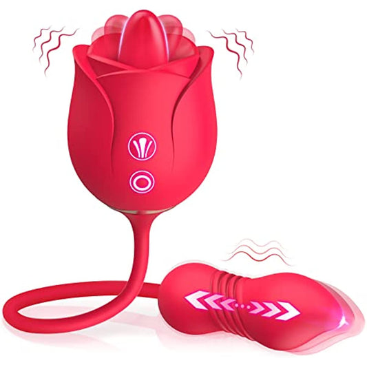 Jouet rose pour femme – 9 modes de langue et poussée