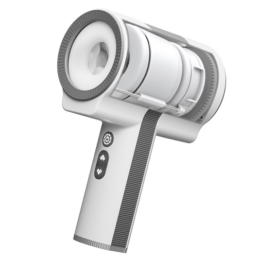 Masturbateur avec rotation télescopique – 7 modes vibrants, taille adaptable