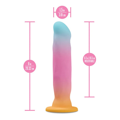 Godemichet en silicone premium – tige lisse et incurvée, pour jeu solo ou à deux