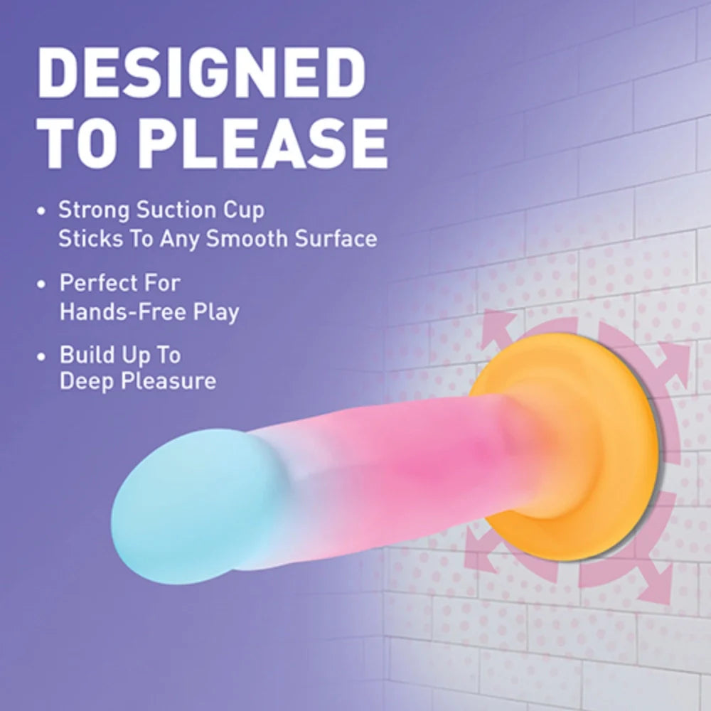 Godemichet en silicone premium – tige lisse et incurvée, pour jeu solo ou à deux