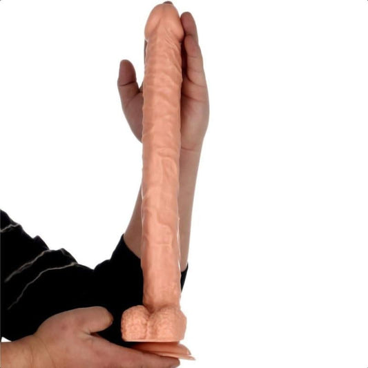 Gode énorme 35,5 cm avec ventouse – jouet de plaisir réaliste