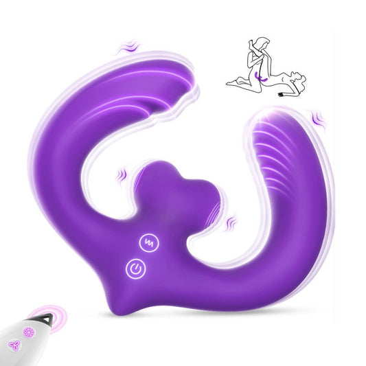 BETSY| Multi Playing Double - Ended Vibrator for Couple Foreplay - Lunatear