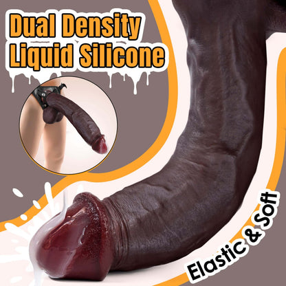 CAESAR| Huge Silicone Realistic Dildo with Suction Cup - Lunatear