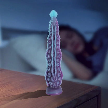 Godemichet tentaculaire creux en forme de pieuvre – plug anal pour jeu fantasy